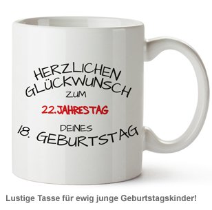Personalisierte Tasse - Geburtstagsjahrestag - 2 Personalisierte Tasse - Geburtstagsjahrestag - 2