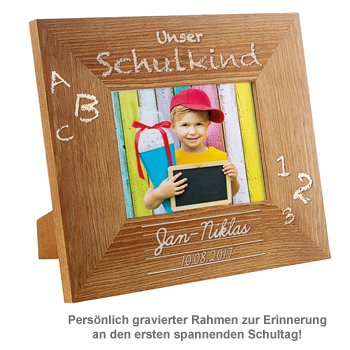 Personalisierter Bilderrahmen zur Einschulung - 2 Personalisierter Bilderrahmen zur Einschulung - 2