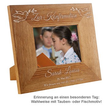 Personalisierter Bilderrahmen zur Konfirmation - 2 Personalisierter Bilderrahmen zur Konfirmation - 2
