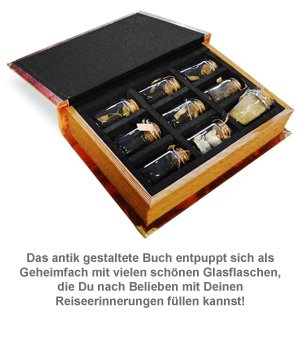 Schatztruhe im Buchformat - Travel Treasures - 2 Schatztruhe im Buchformat - Travel Treasures - 2