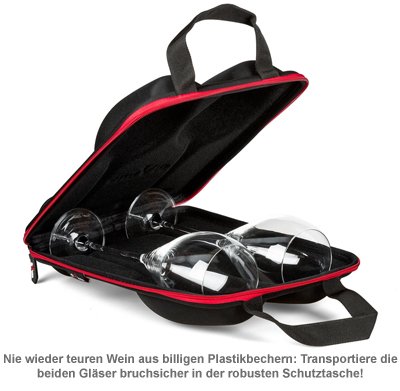 Weingläser - im Etui - 2 Weingläser - im Etui - 2