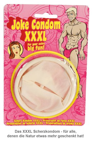 XXL Kondom - Scherzartikel - 2 XXL Kondom - Scherzartikel - 2