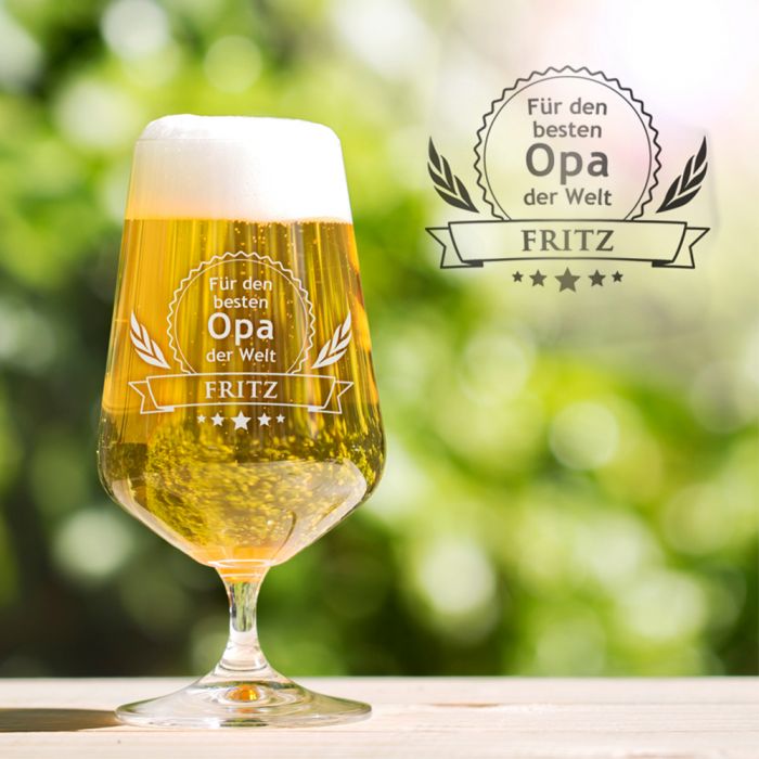 Bierglas - Bester Opa