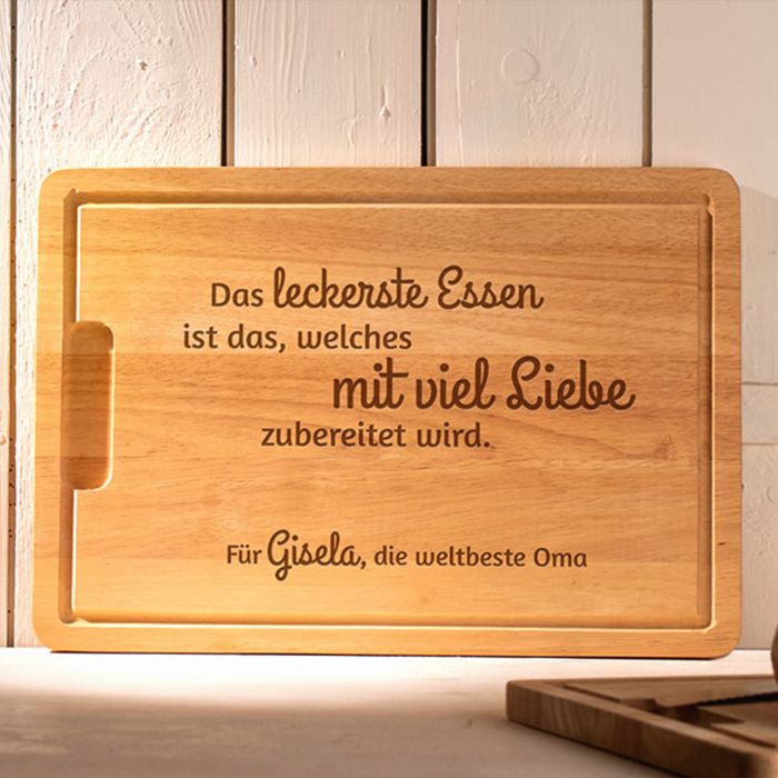 Schneidebrett für Oma