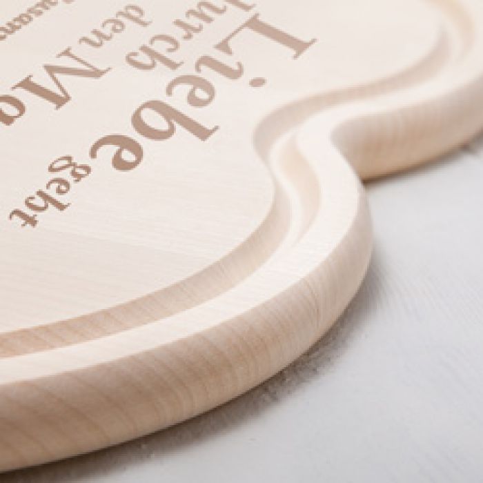 Graviertes Holzherz Zur Hochzeit Mit Liebesspruch