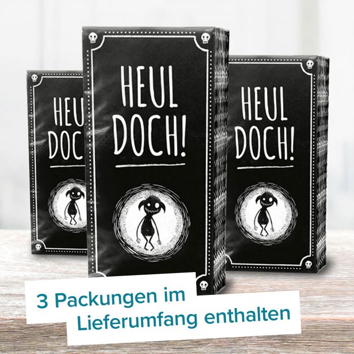 Lustig fiese Taschentücher Heul doch! Pack mit 10 Tüchern