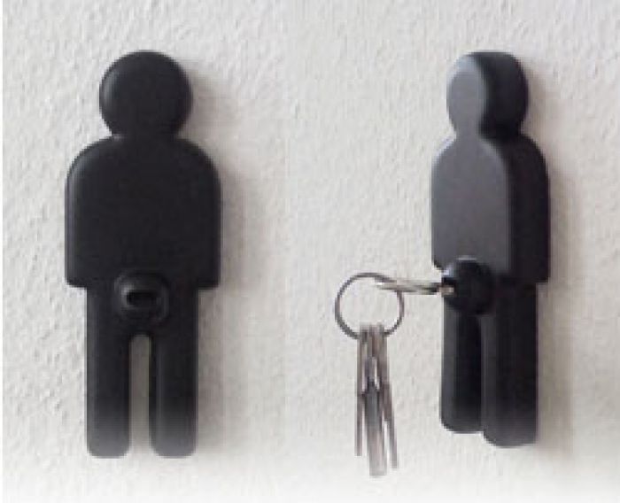 Schlüsselhalter - Man - praktischer Wandschlüsselhalter