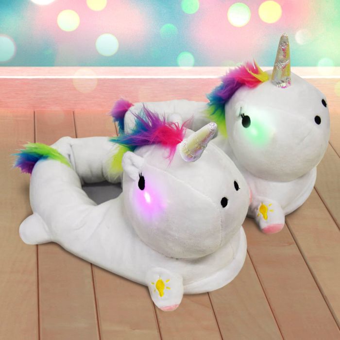 Leuchtende Einhorn Schuhe