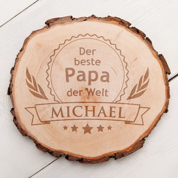 Baumscheibe bester Papa
