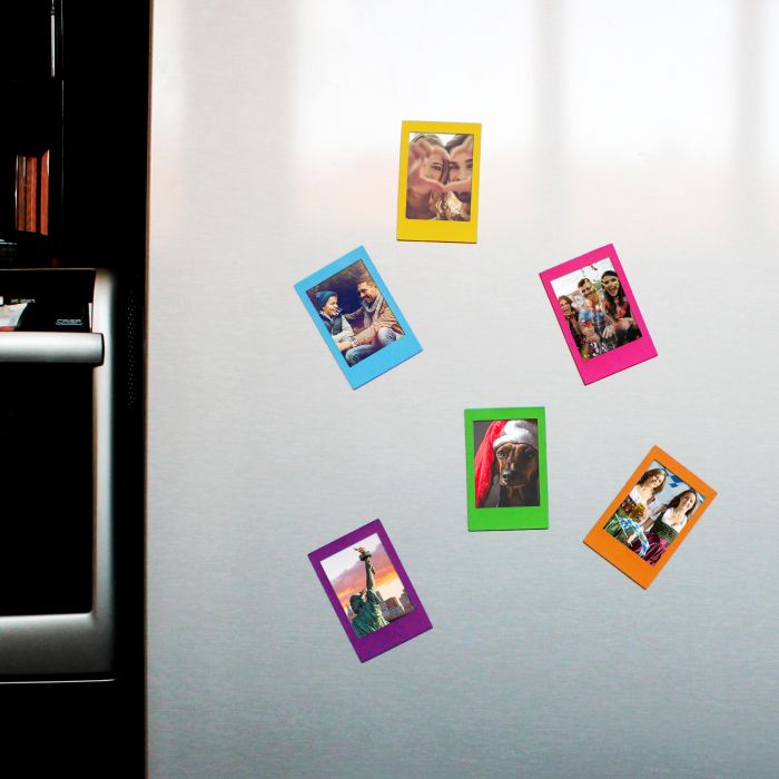 Behogan Magnet Bilderrahmen 20 Stück - Mini Fotorahmen 5,5x8,4cm Für Kühlschrank