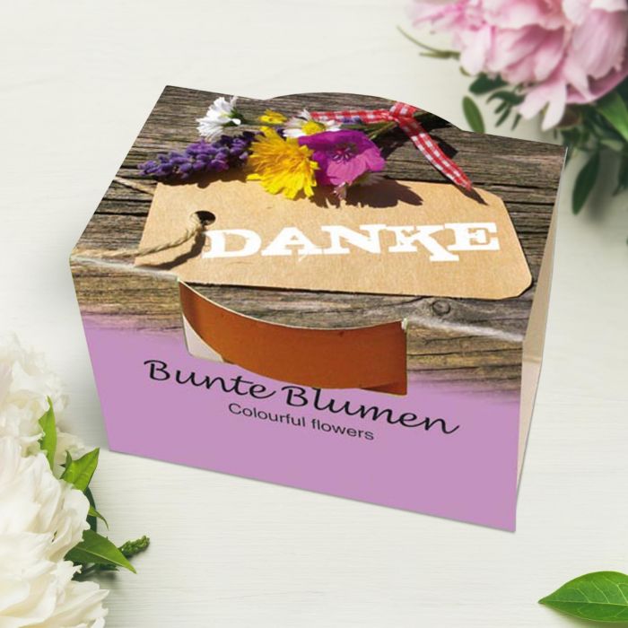 10er Blumenset - Danke
