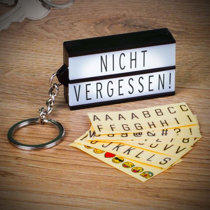 Schlüsselhalter Lightbox