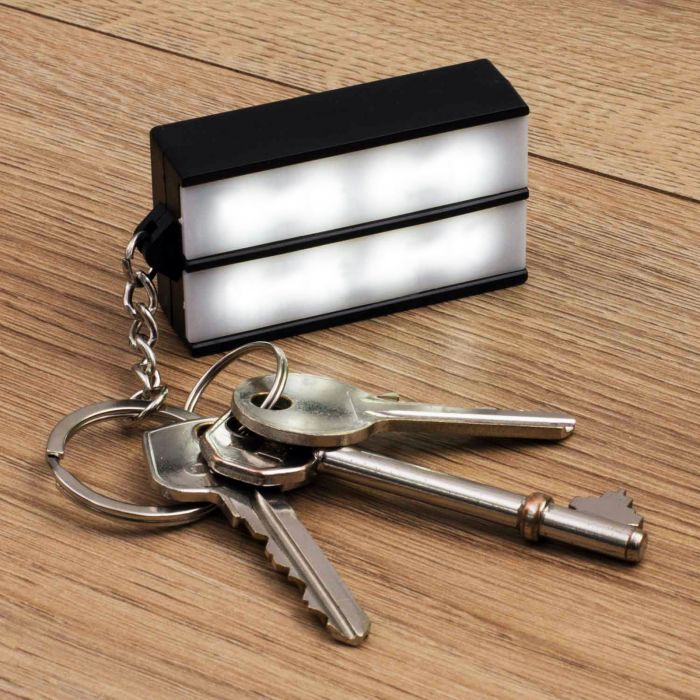 Schlüsselanhänger Mini LED Light Box