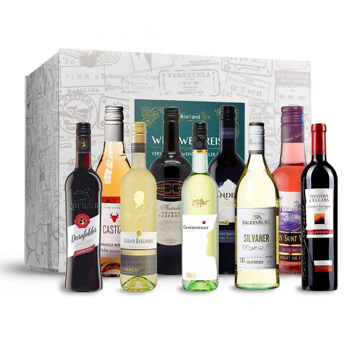 Wein Weltreise - 9er Box