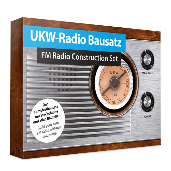 UKWRadio Bausatz Set mit hochwertigen Einzelteilen