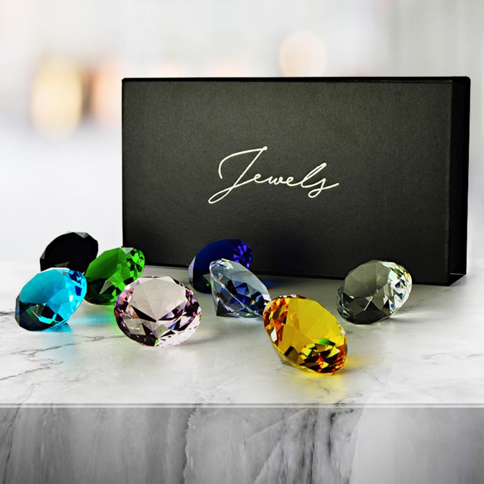 Diamanten in Geschenkbox