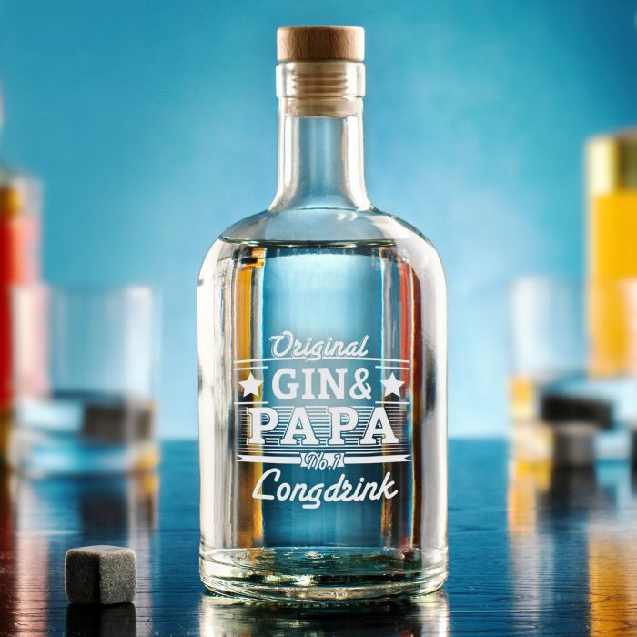 Glaskaraffe Gin & Papa