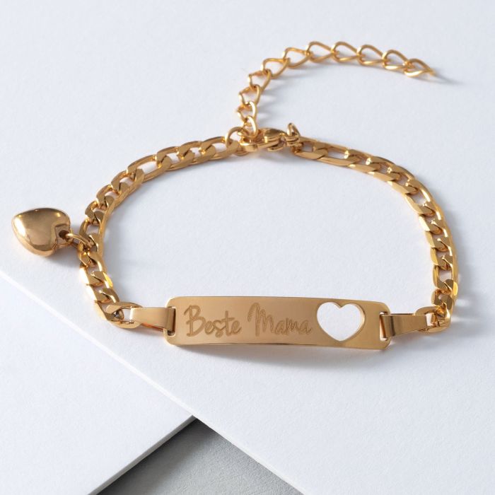 Armband Beste Mama - Herz