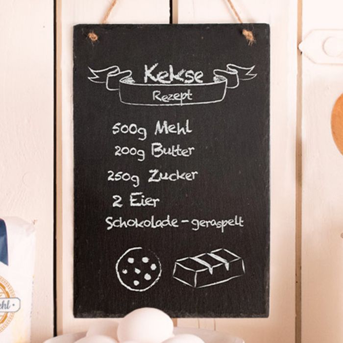 Große Schiefertafel
