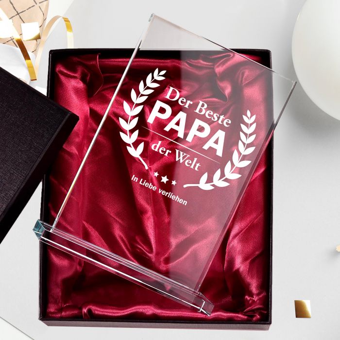 Glaspokal Bester Papa