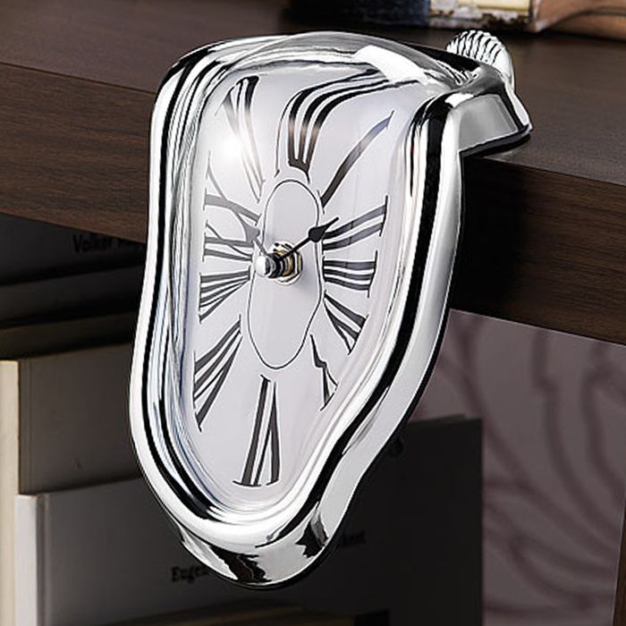 Horloge design « flux temporel »