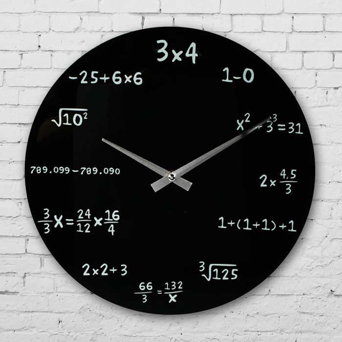Horloge Maths