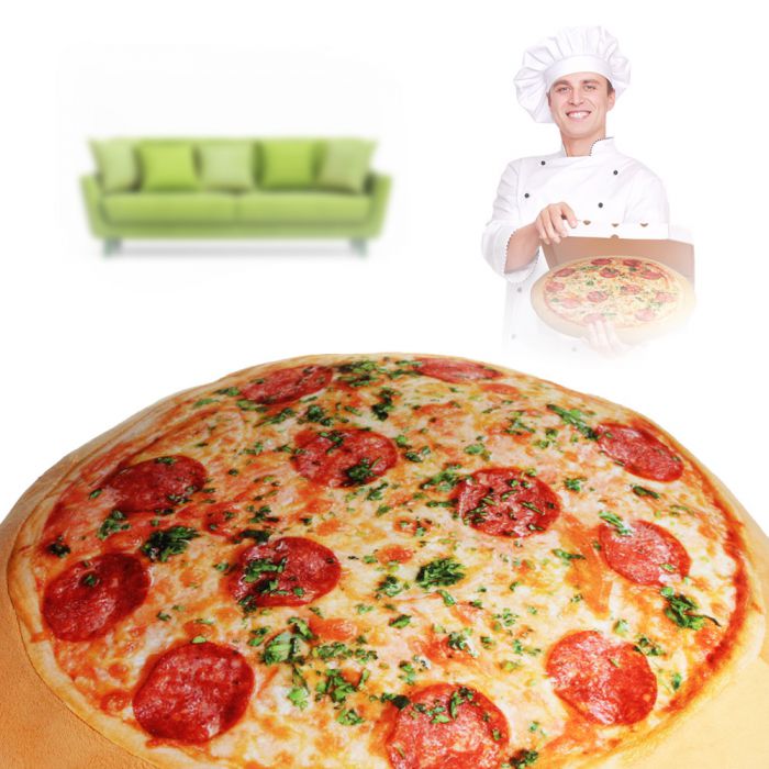coussin pizza