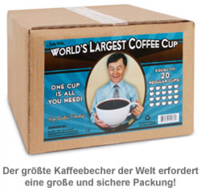 Weltgrößte Kaffeetasse