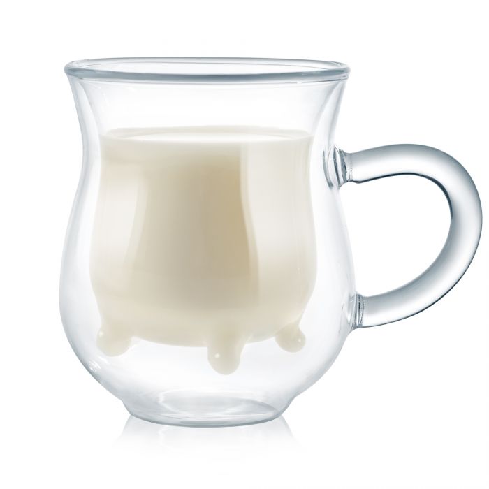 Milchkännchen aus Glas