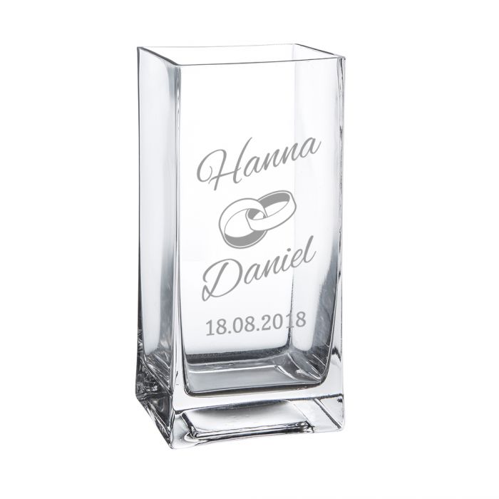 Vase pour le mariage - personnalise