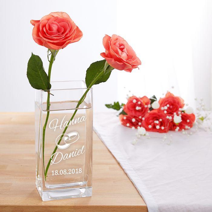 Vase pour le mariage - personnalise