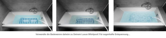 Luxus Whirlpoolmatte für die Badewanne