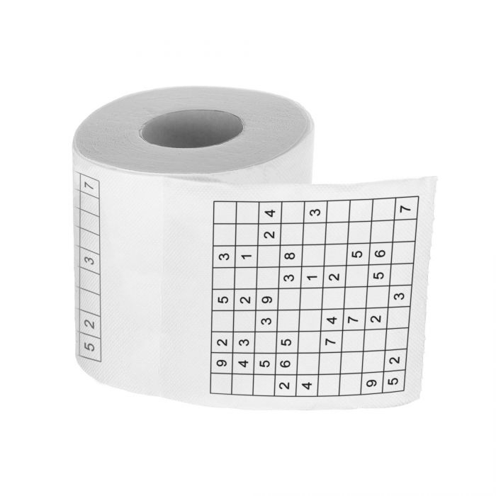 Sudoku Toilettenpapier - 3er Set