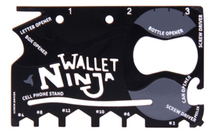 Outil multifonction 18 en 1 – Wallet Ninja