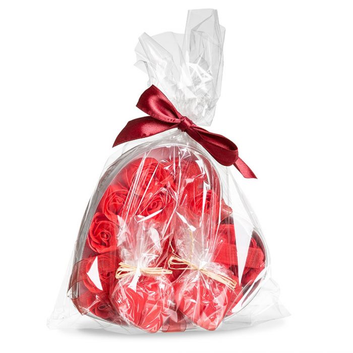 Set bien-tre avec ptales de roses