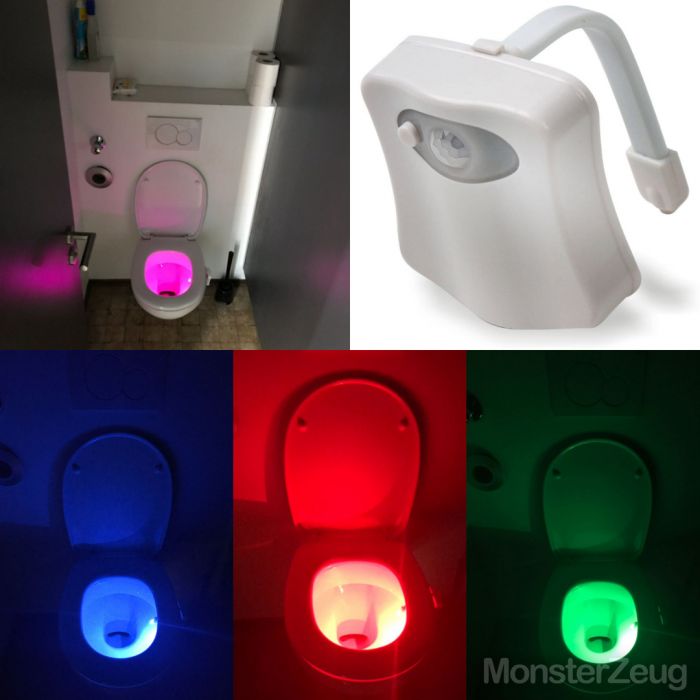 Lumière LED pour toilettes - Éclairage WC