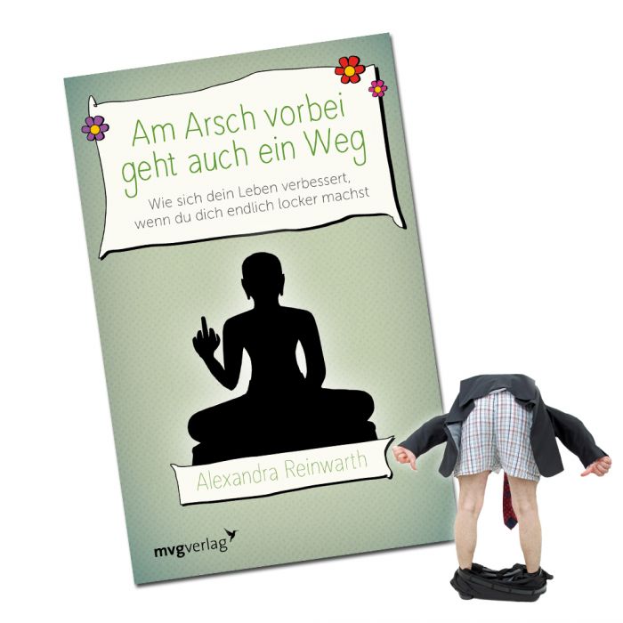 Retro Blechschild 'Am Arsch Vorbei Geht Auch EIN Weg' – 28x12 Cm, Witziger Spruch Als Geschenk