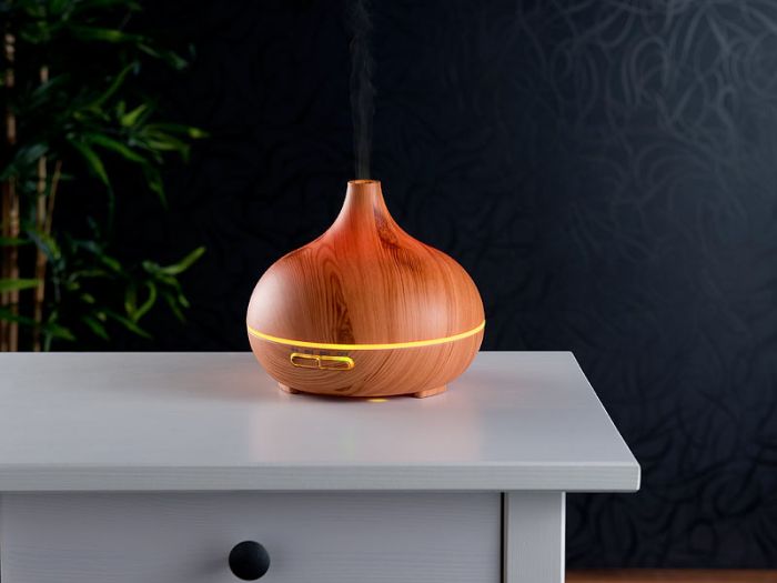 Humidificateur avec diffuseur et LED multicolore