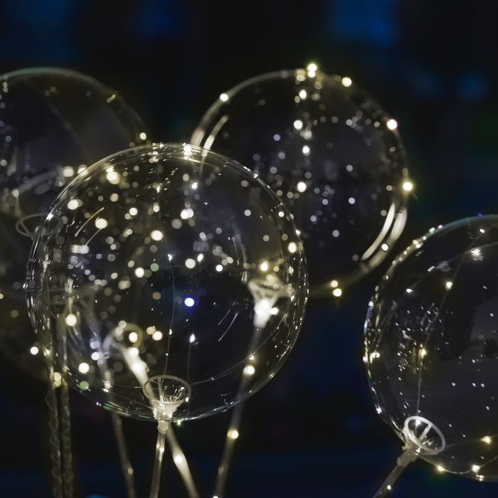 Luftballon mit Lichterkette - LED Ballon