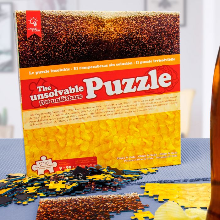 Das unlösbare Puzzle - Chips und Cola