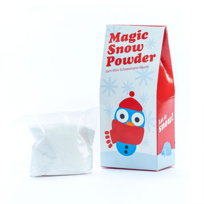Zauberschnee - Magisches Pulver für Kunstschnee