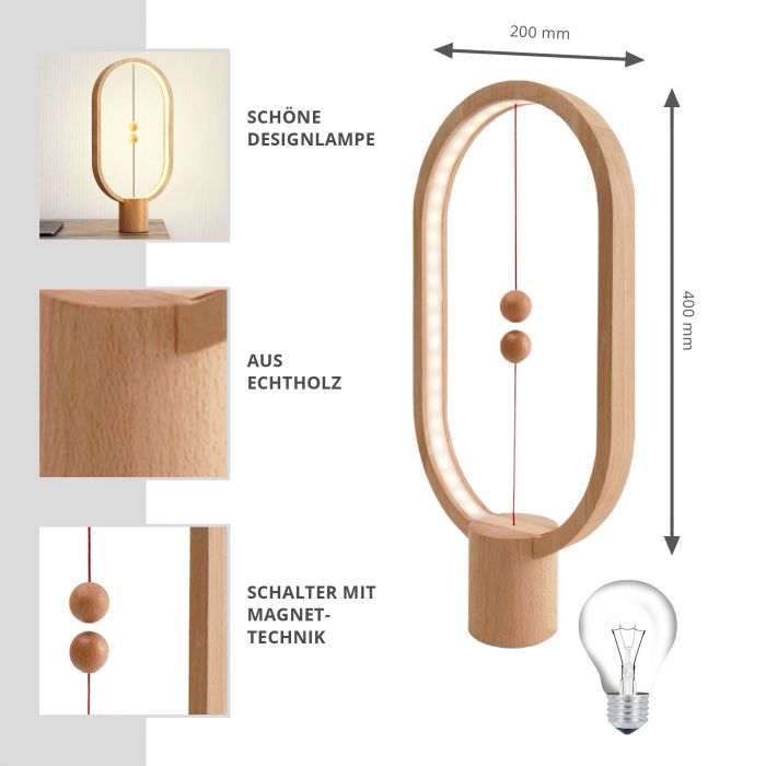 LED Designer Lampe - Balance