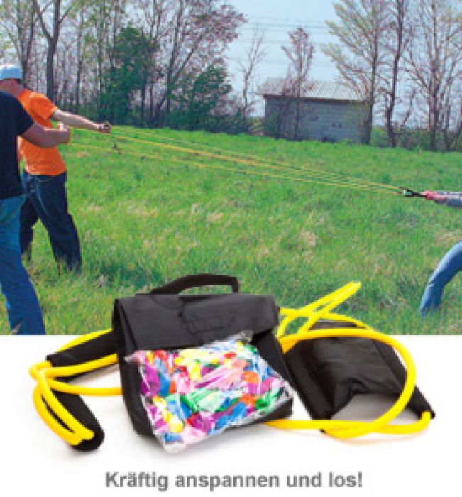 Wasserbomben-Schleuder Set - Für 3 Personen Mit 111 Ballons