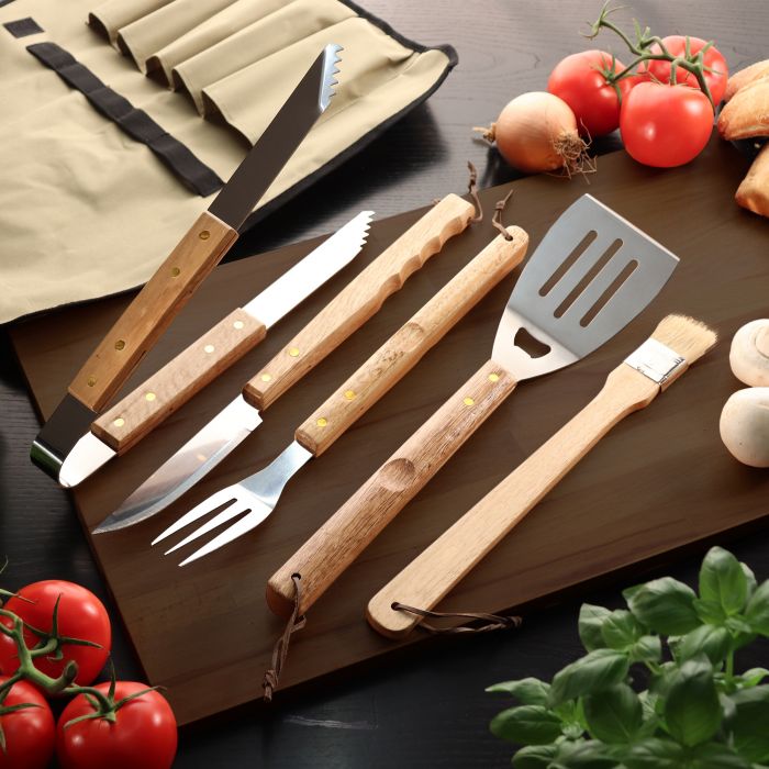 Set d'accessoires de barbecue premium 