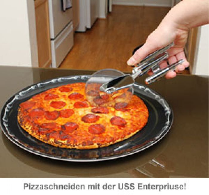 Star Trek Enterprise Pizza Cutter Pizzaschneider für echte Fans