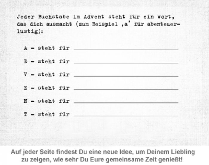 Was Ich An Dir Liebe Buch Ausfüllen Ideen