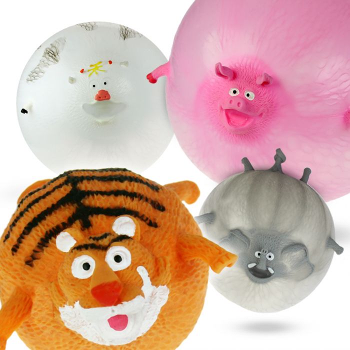 Ballons gonflables animaux  Set de 4 