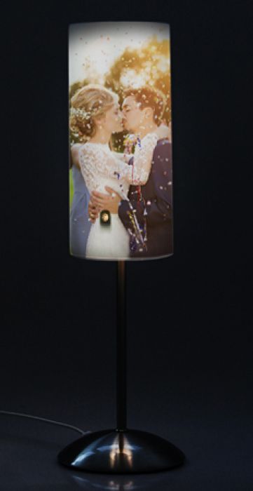 Lampe photo design pour le mariage - personnalisée 