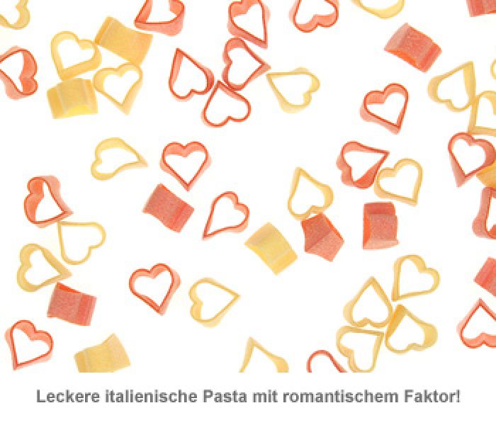 Pasta Amore 250g Herz Nudeln für Dein romantisches Dinner!