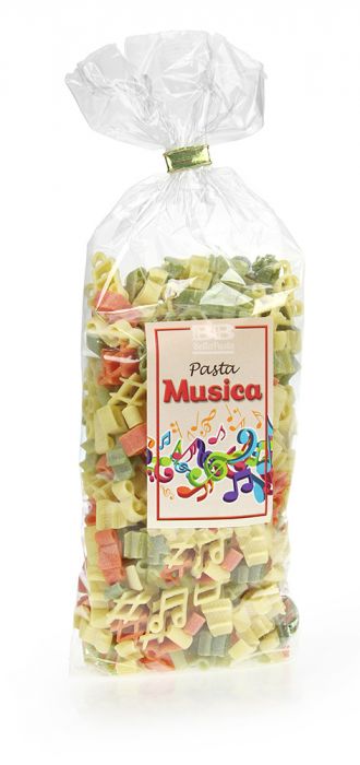Pasta Musica - 250 g de pâtes colorées 